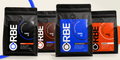 Pack Descubrimiento ORBE con cuatro bolsas de café de 250 g, Mundos 01, 02, 03 y 04