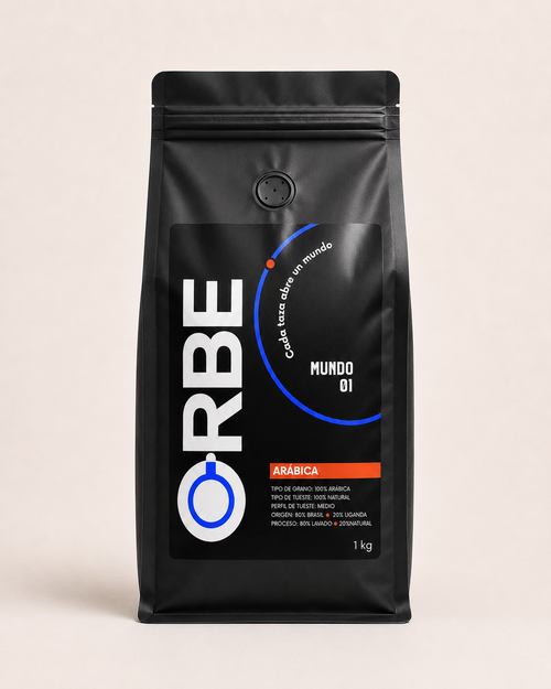 Mundo 01 Arábica de ORBE, bolsa de café de 1 kg